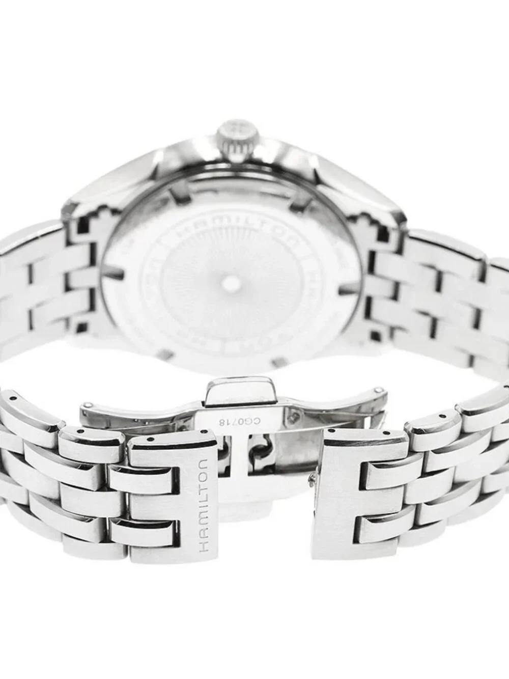 HAMILTON Jazz master H324510 Date Navy Dial Quartz Men's Watch_964908